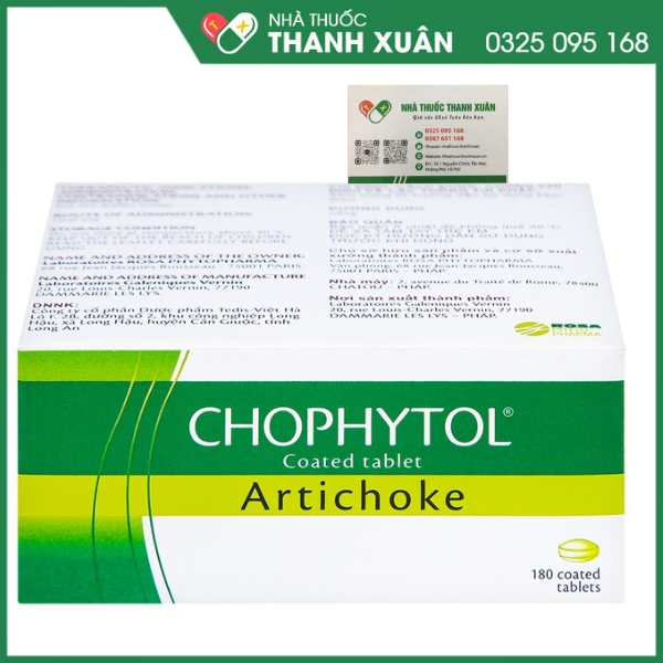 Chophytol - Giúp thông mật, lợi mật, lợi tiểu